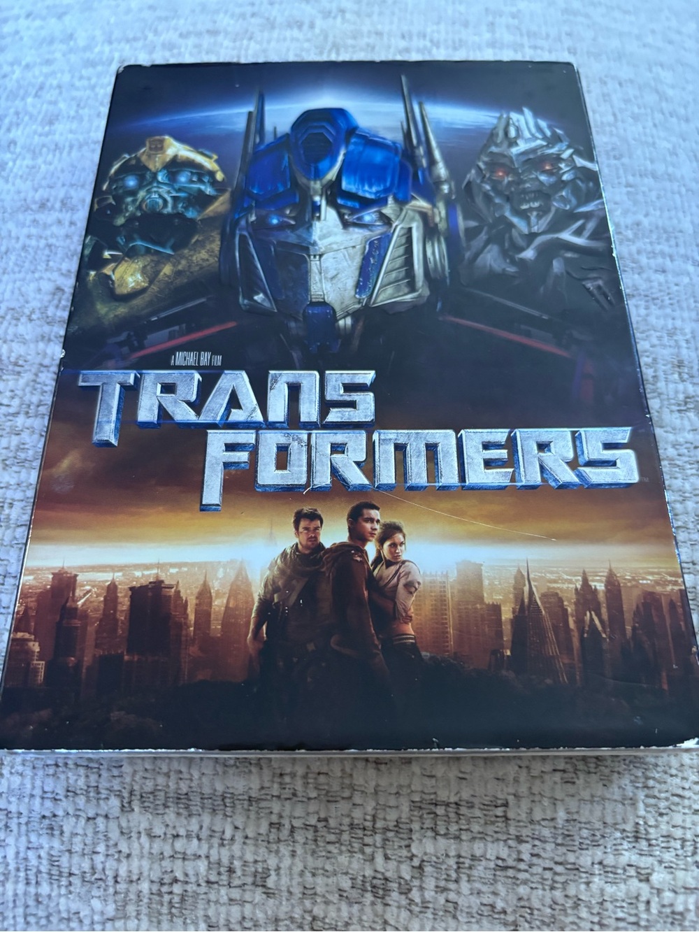 Transformers (Blu-ray/DVD) - - Blue/Gold Cover